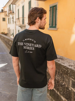 Grüne Weinberg-Serie Übergröße T-Shirt