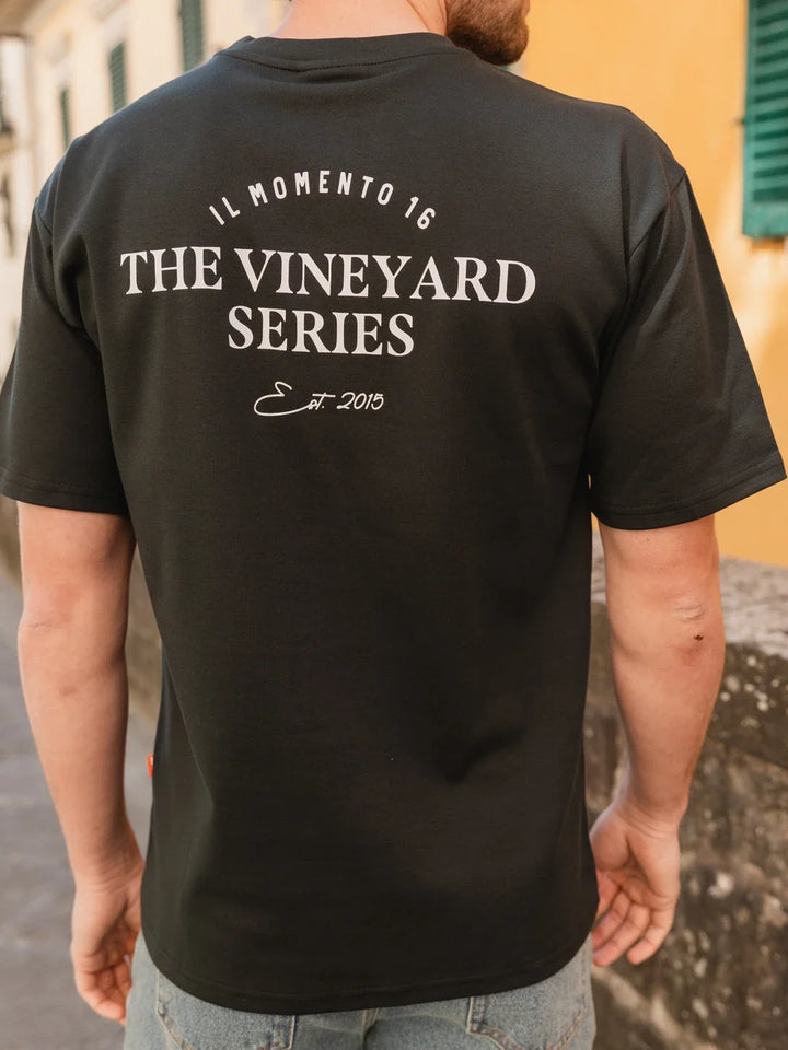 Grüne Weinberg-Serie Übergröße T-Shirt