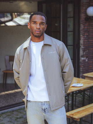 Khaki Stadtjacke