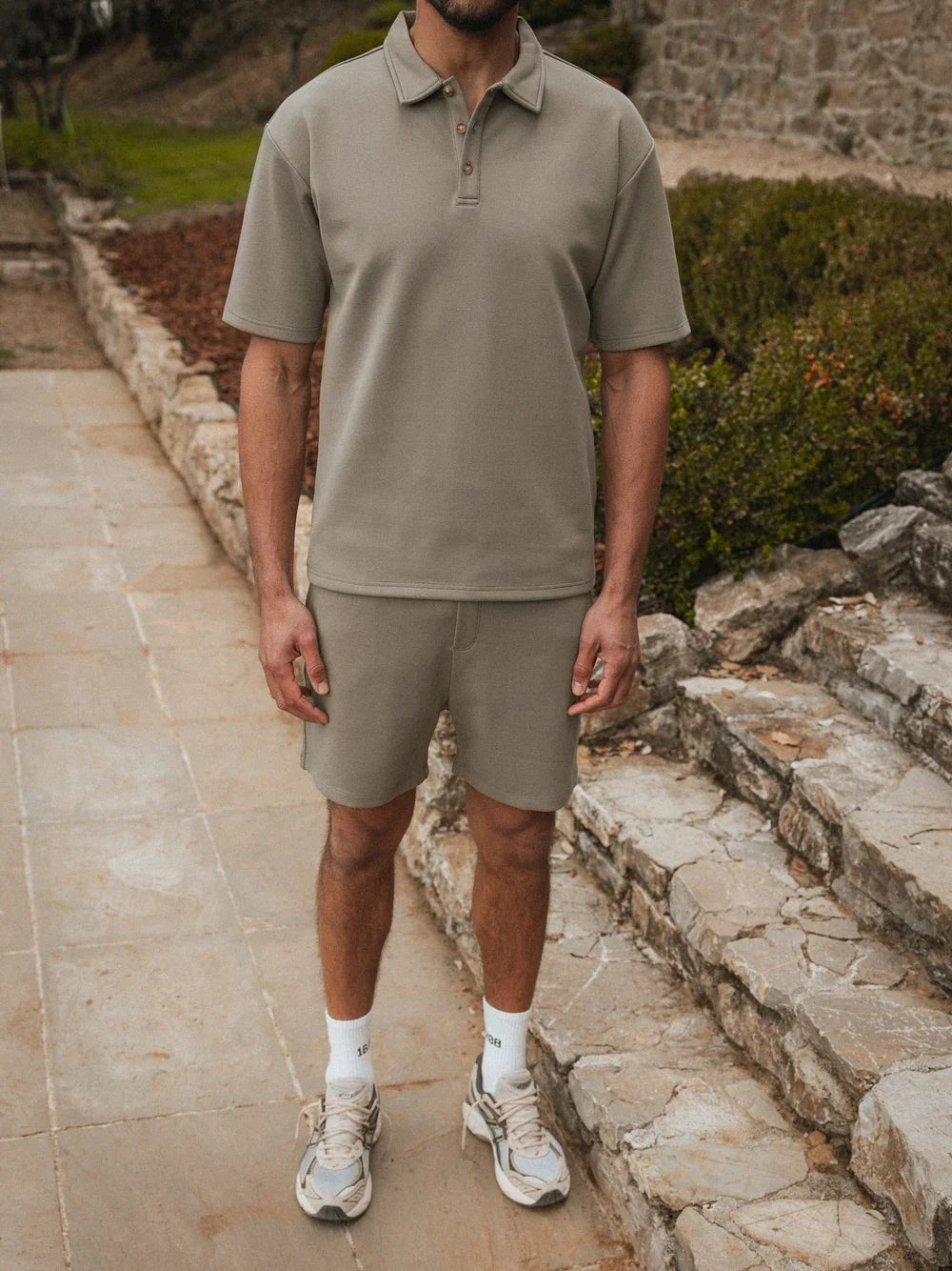 Olive Relaxed Polo