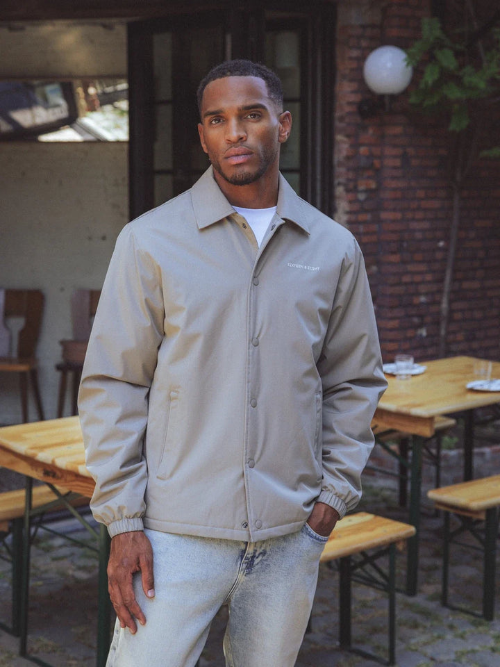 Khaki Stadtjacke