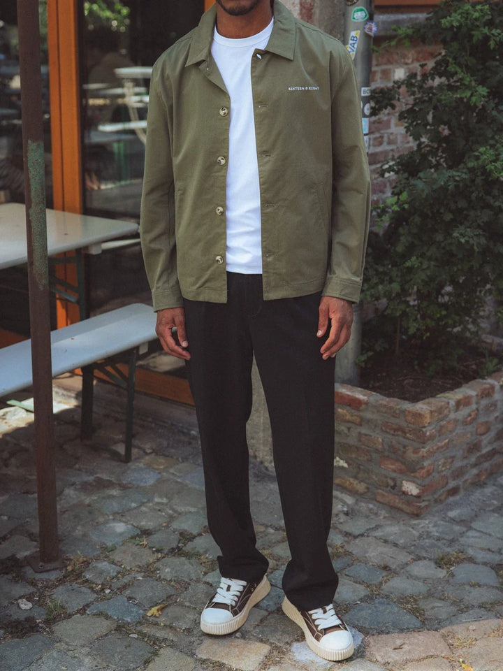 Armeegrün Sechzehn Overshirt