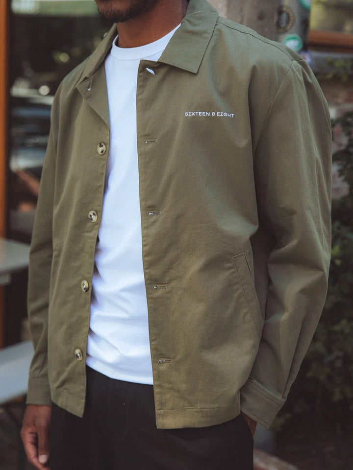 Armeegrün Sechzehn Overshirt