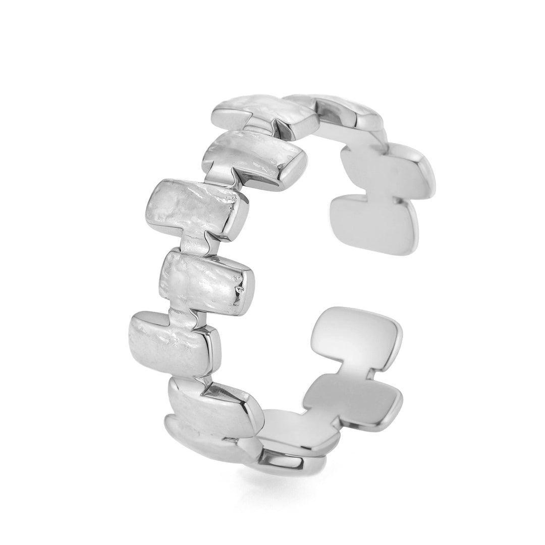 Ring gehämmerte Rechtecke